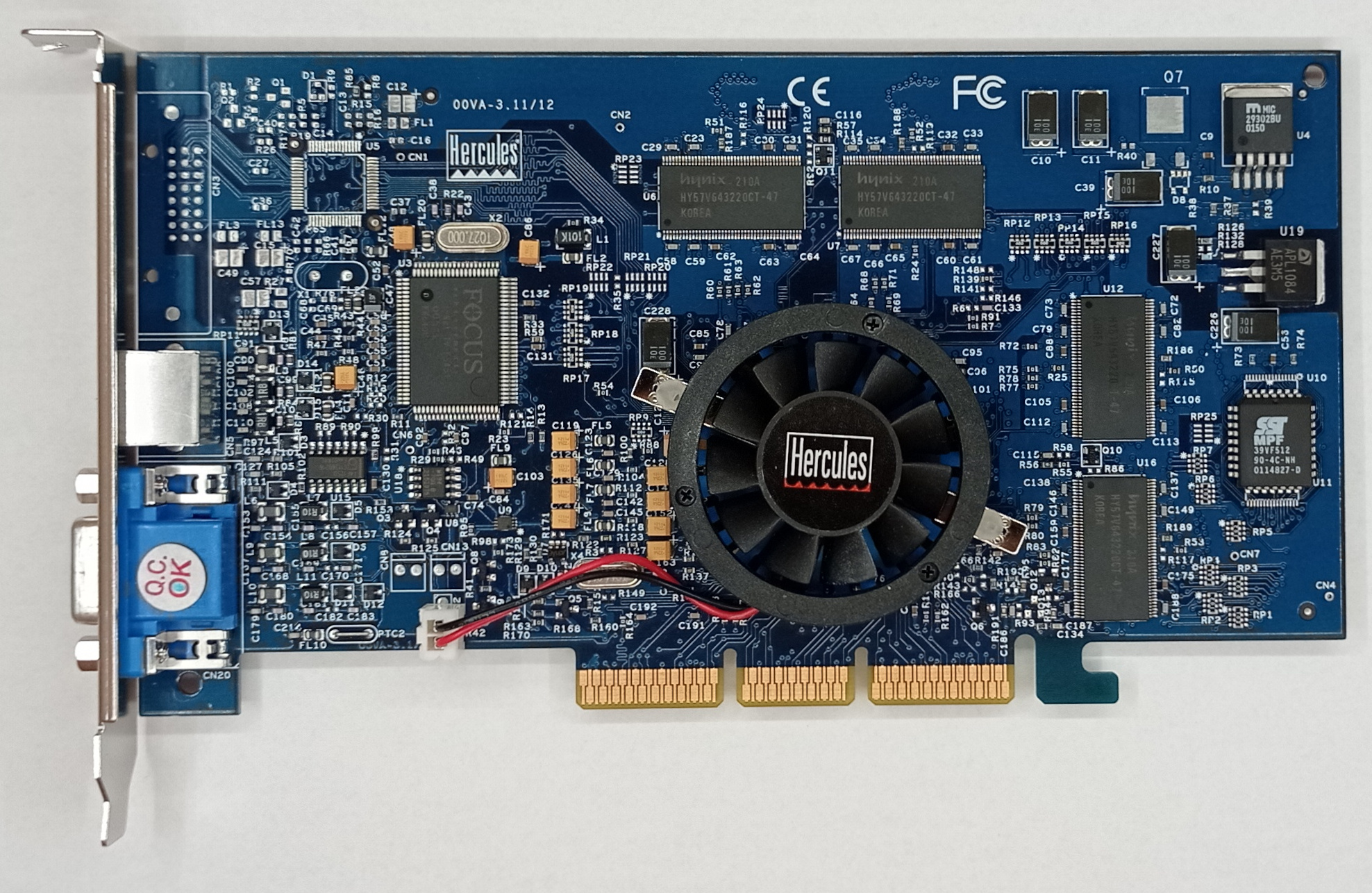 Hercules 3D Prophet 4800 TV-OUT 64MB (Labelled as 3D Prophet 4500 TV OUT 64MB) [Front]