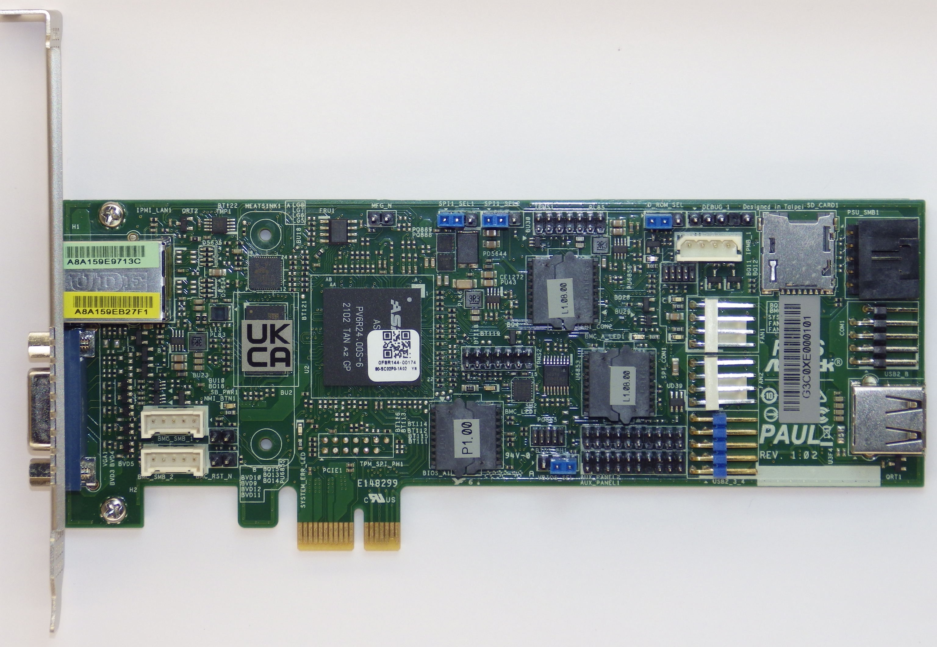 Paul, new, with sticker