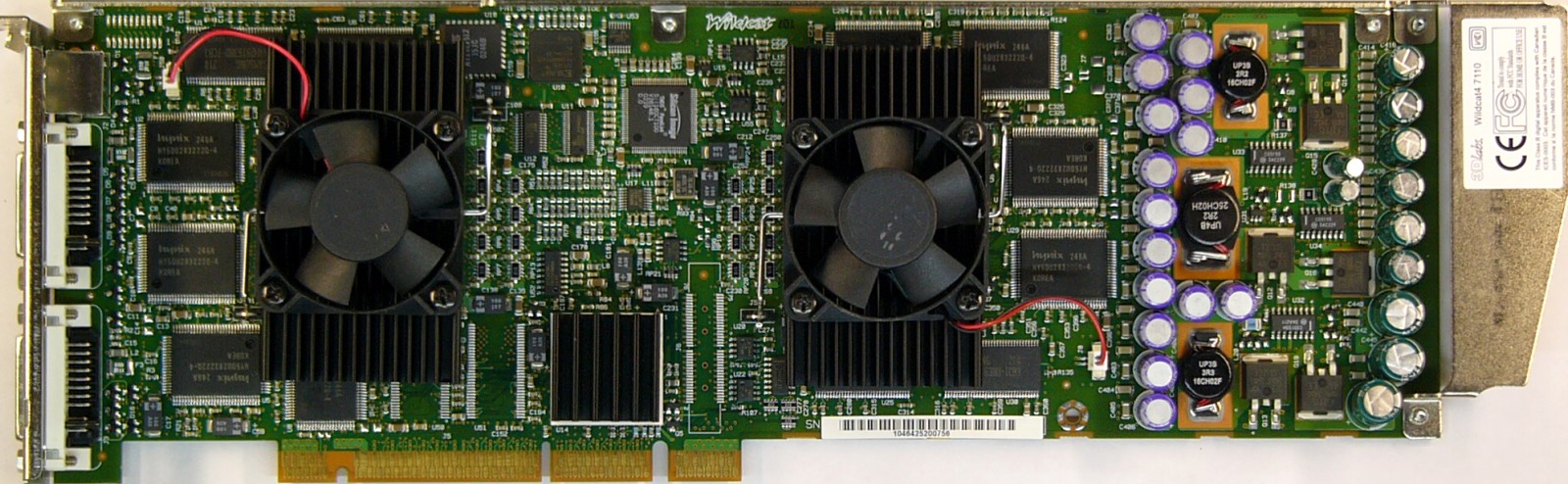 (10) 3Dlabs Wildcat4 7110