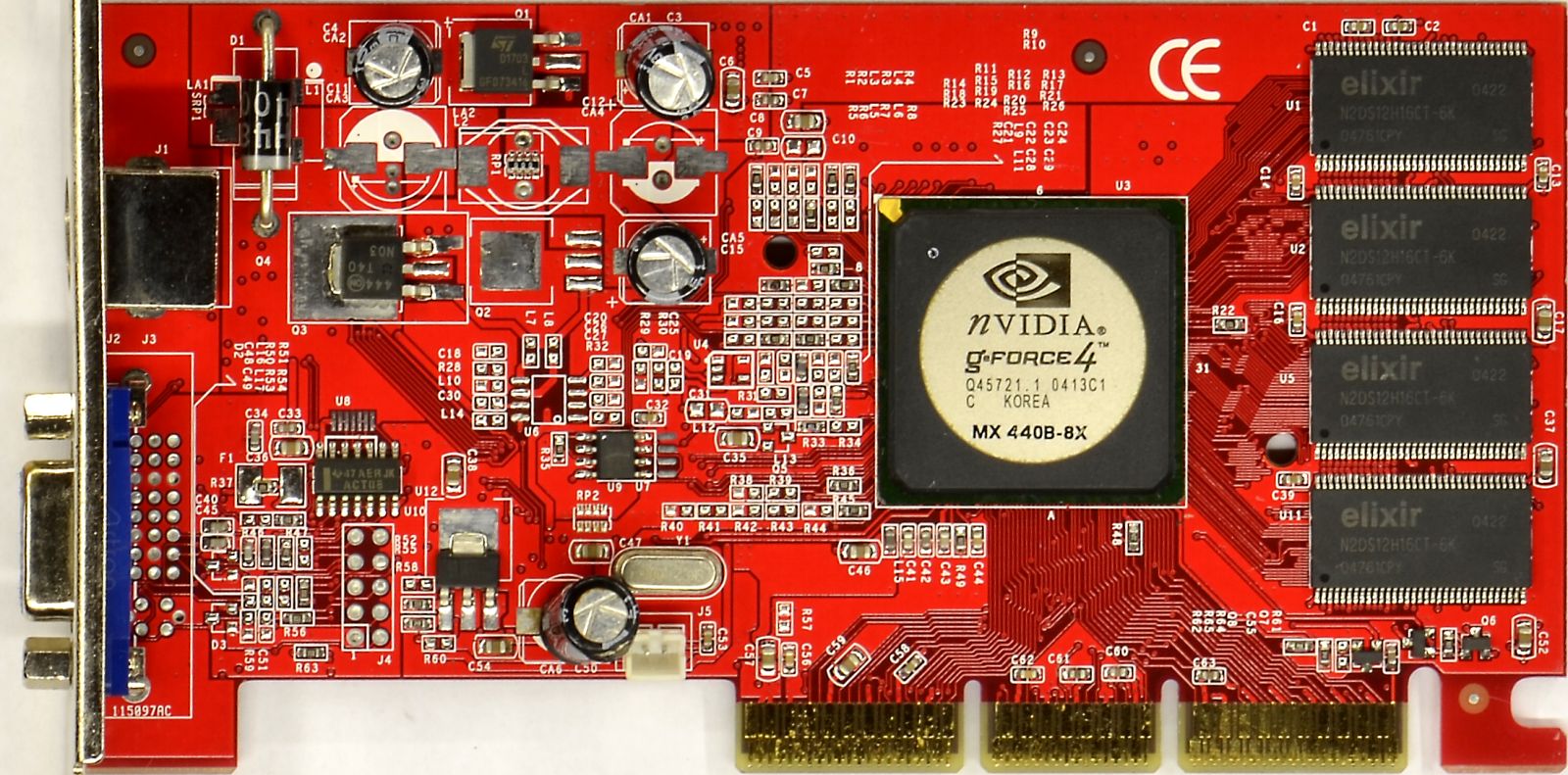 (674) GeForce4 MX 440B-8X