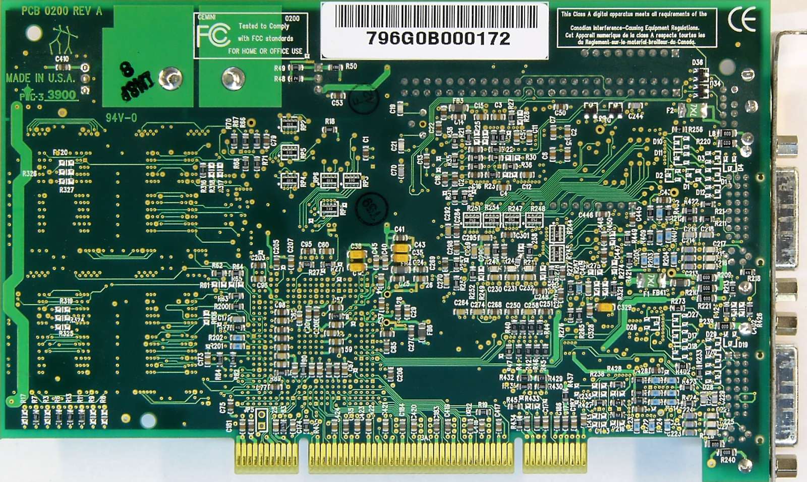 (416) Appian Graphics Gemini DVI-I PCI rev.F