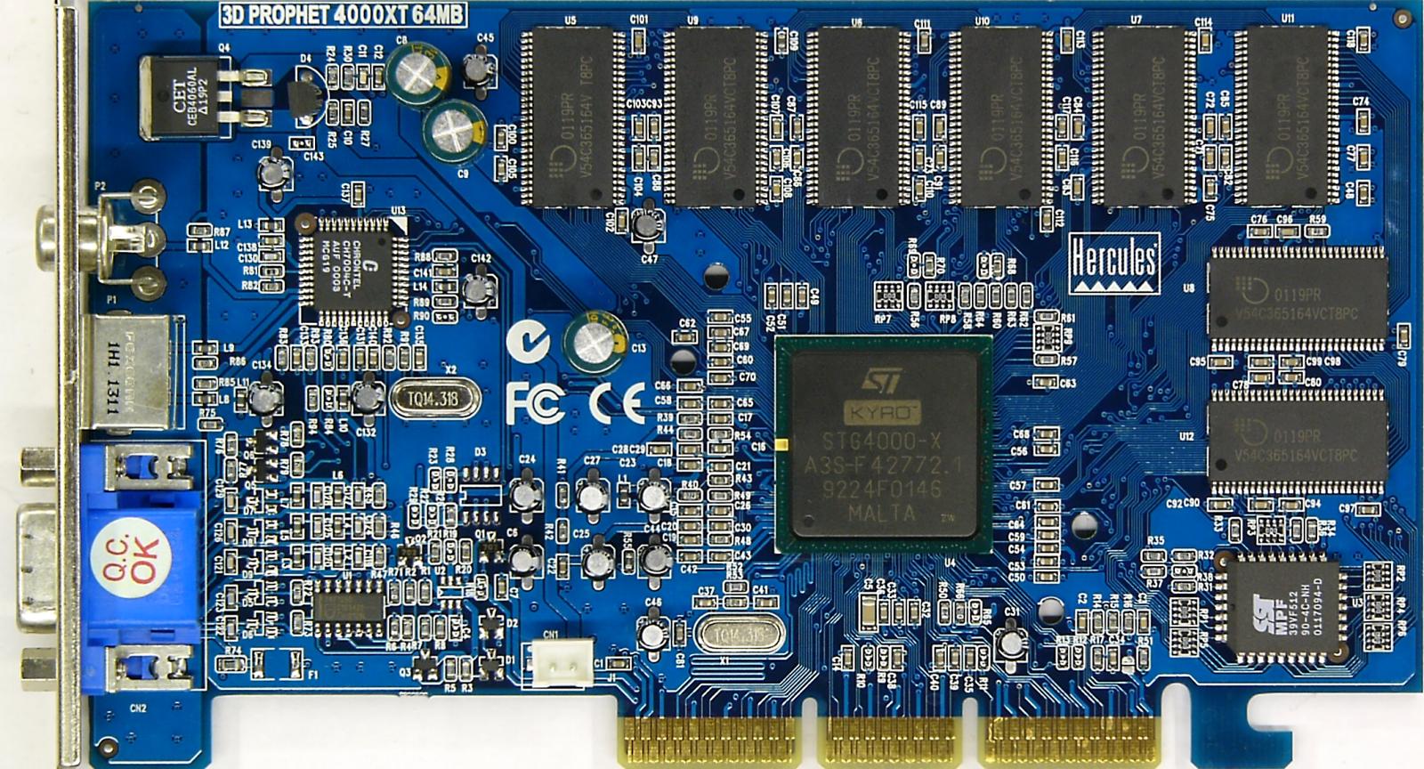 (511) Hercules 3D PROPHET 4000XT 64MB