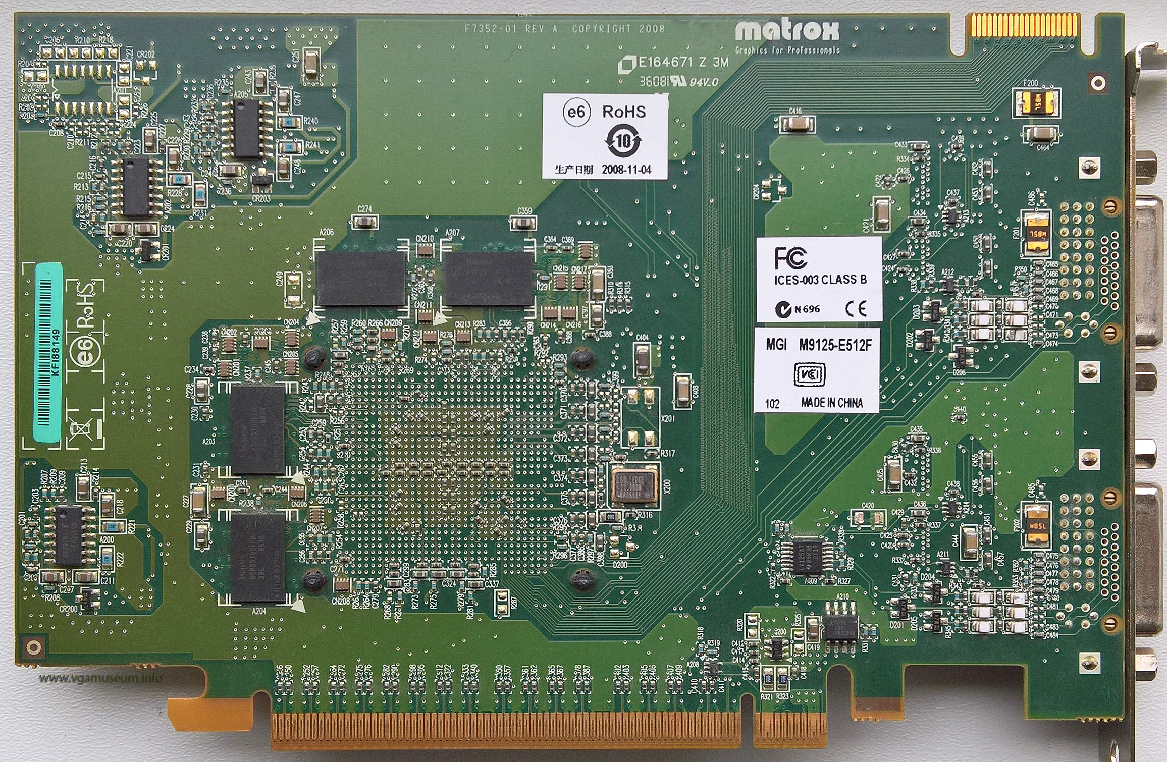 Matrox M9125 PCIe x16