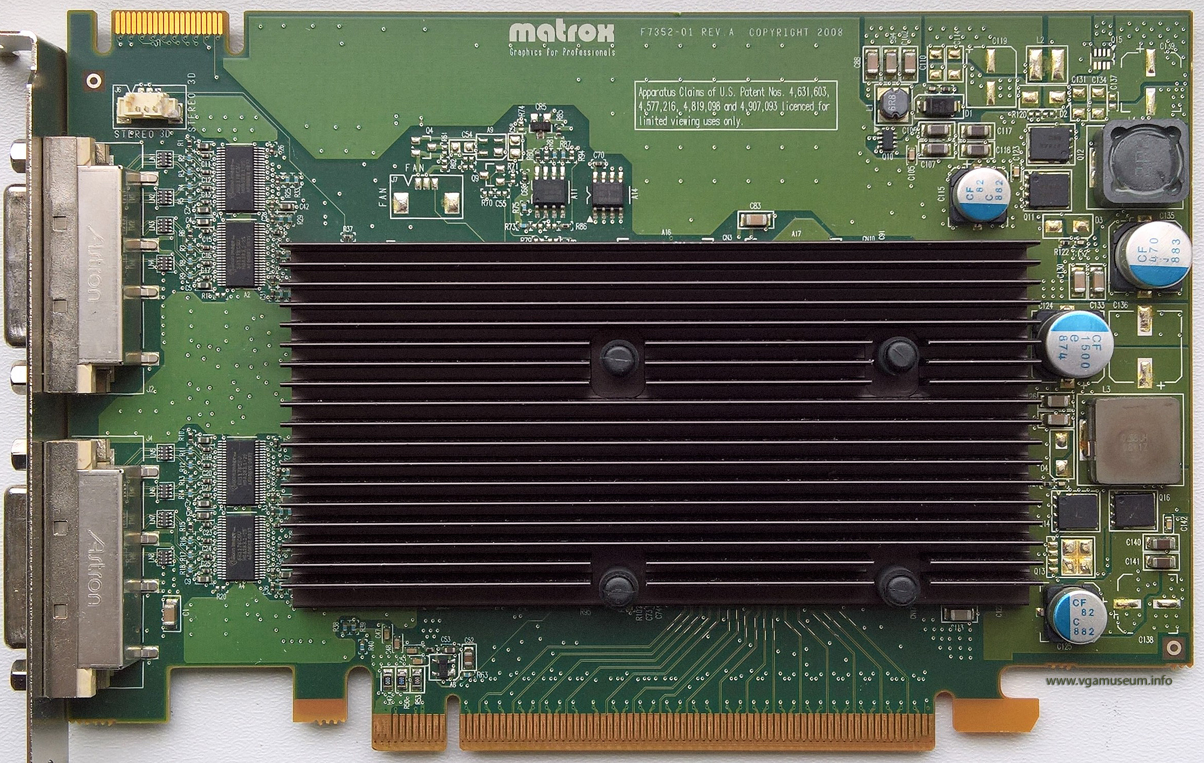 Matrox M9125 PCIe x16