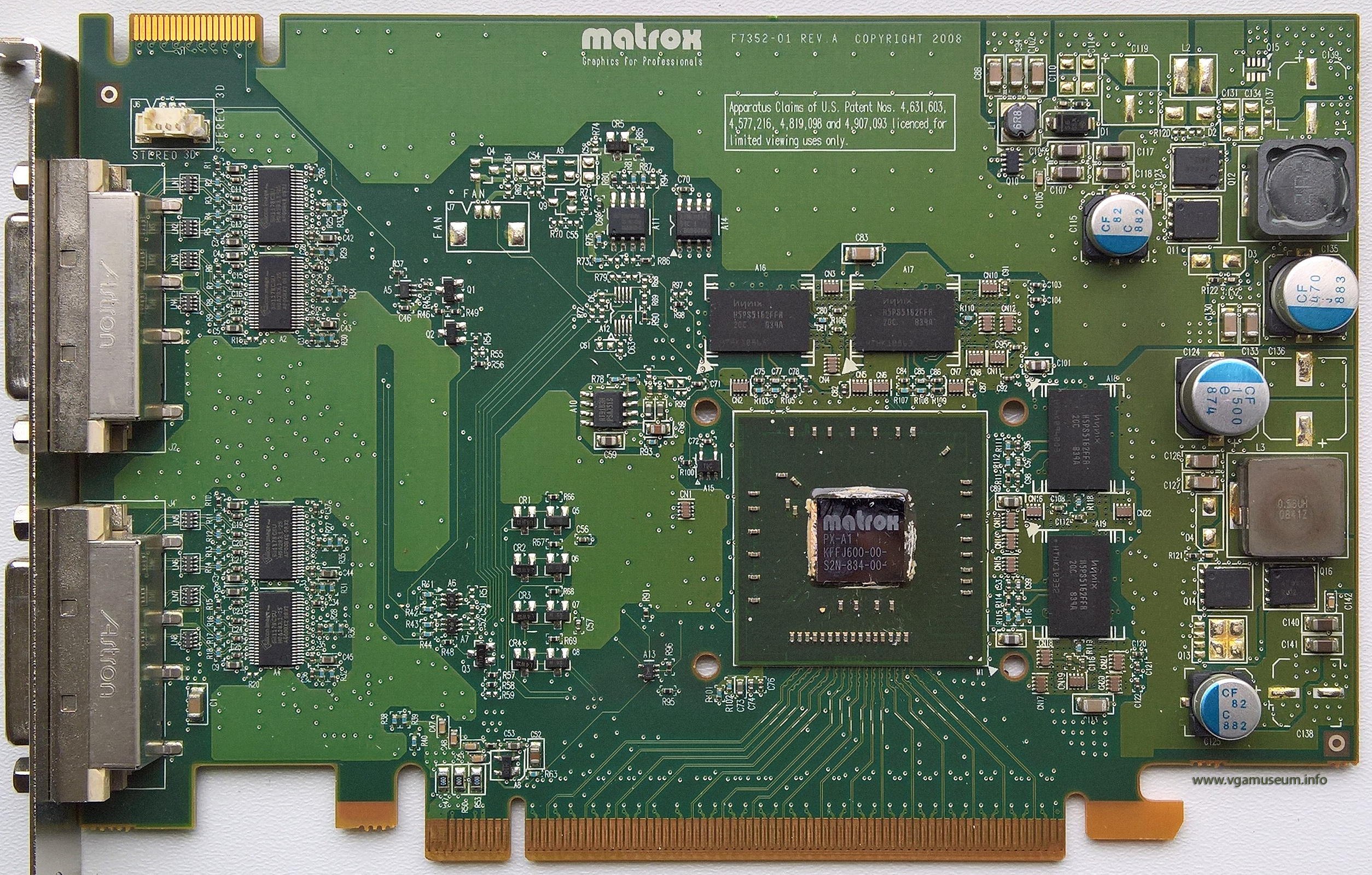 Matrox M9125 PCIe x16