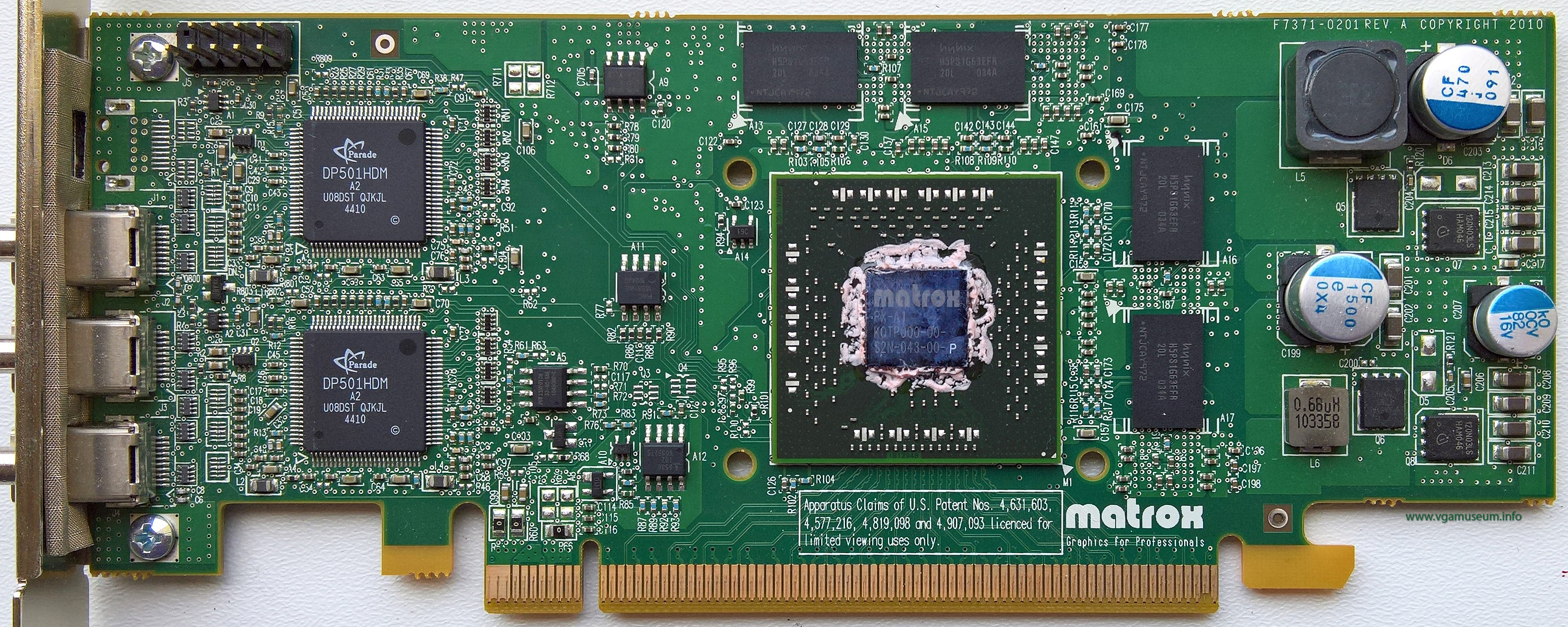 Matrox M9138 LP PCIe x16