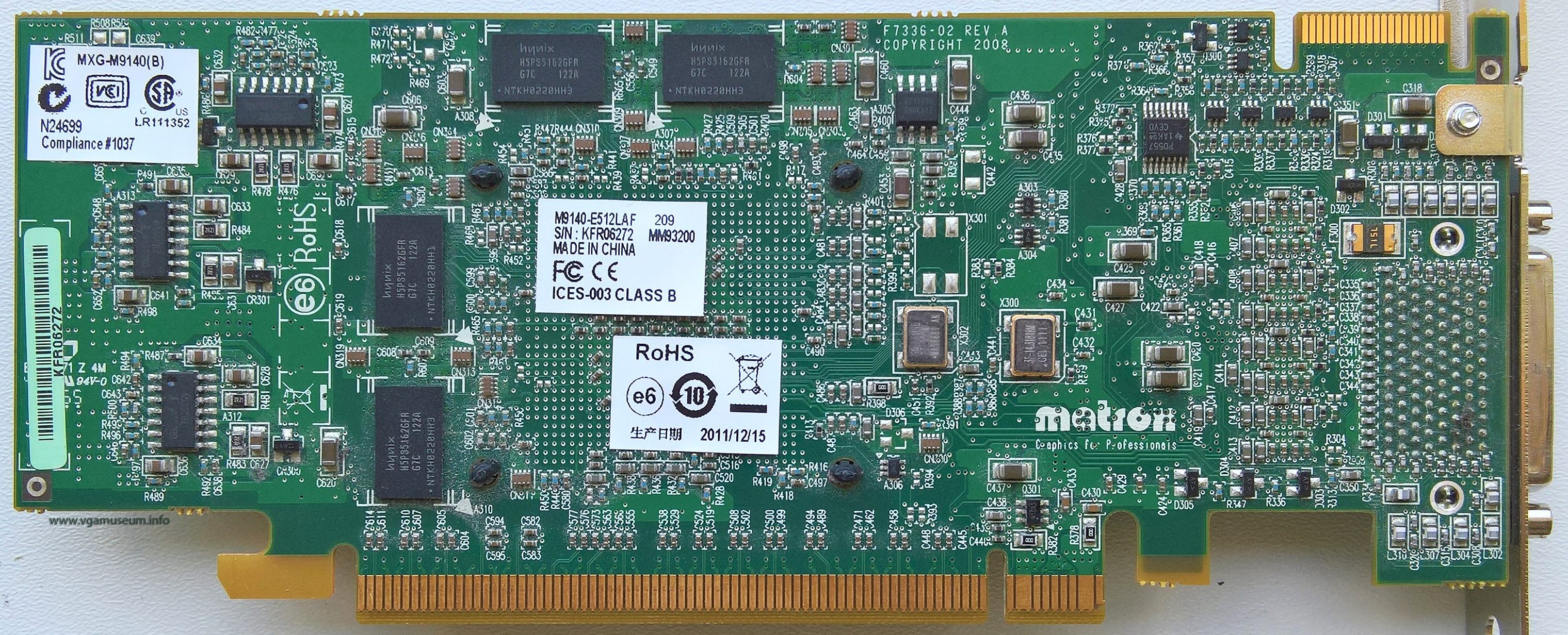 Matrox M9140 LP PCIe x16