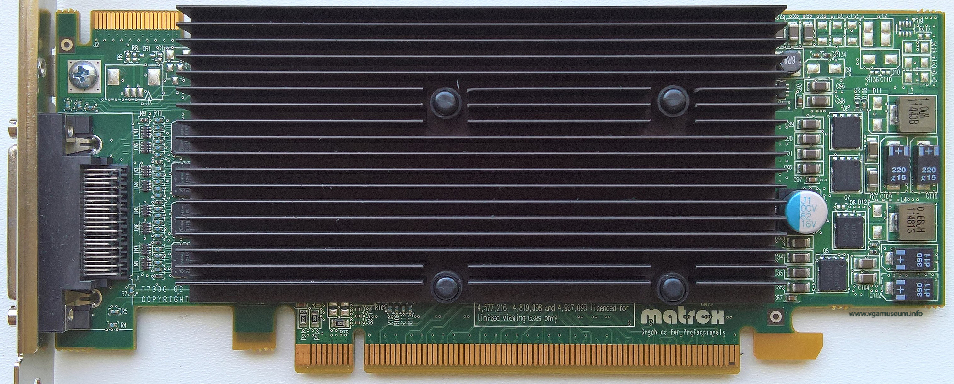 Matrox M9140 LP PCIe x16