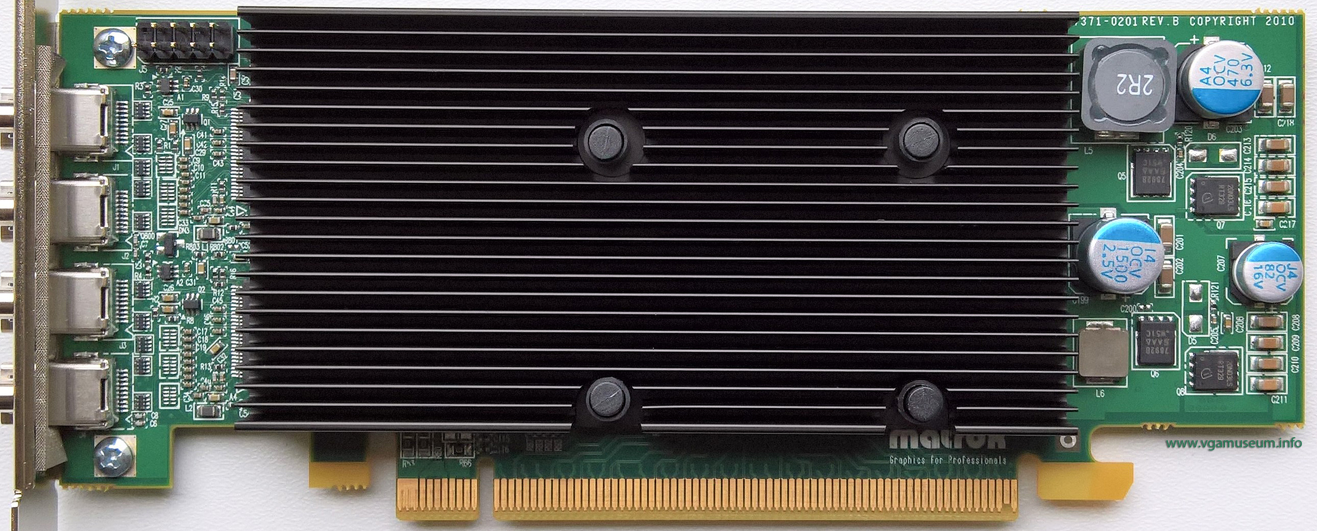 Matrox M9148 LP PCIe x16