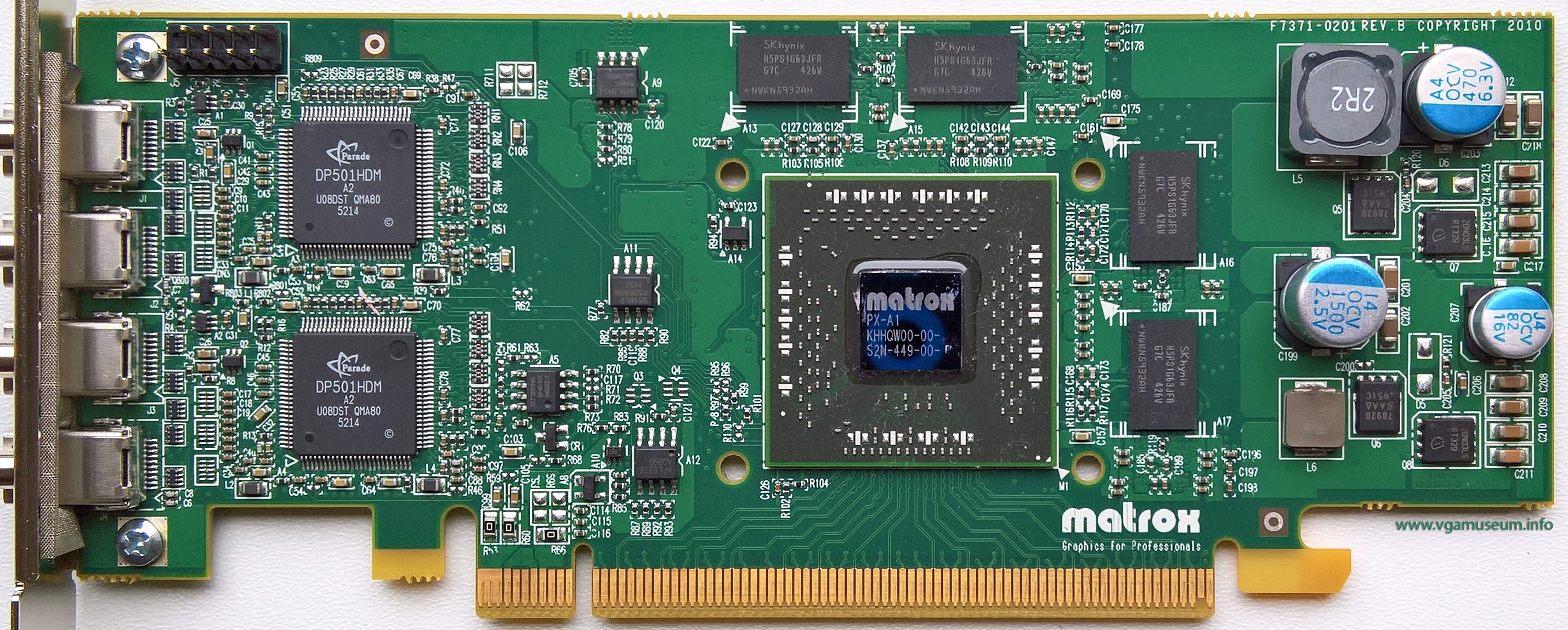 Matrox M9148 LP PCIe x16
