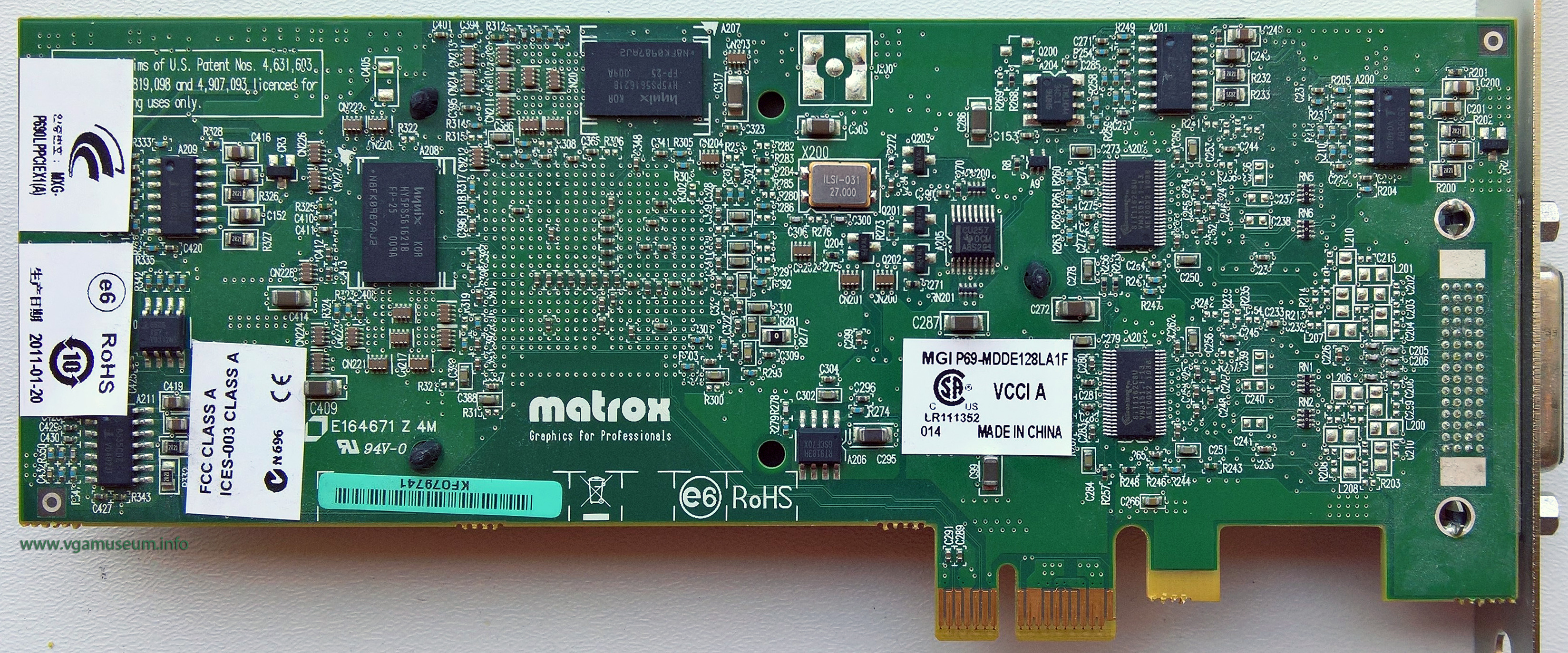 Matrox Millennium P690 LP PCIe x1