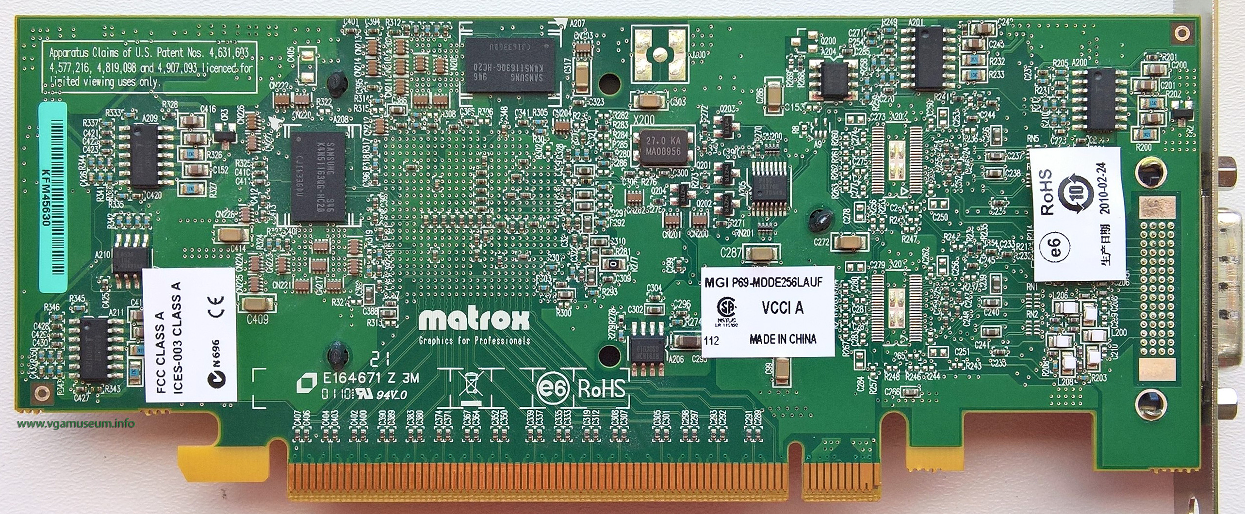 Matrox Millennium P690 Plus LP PCIe x16