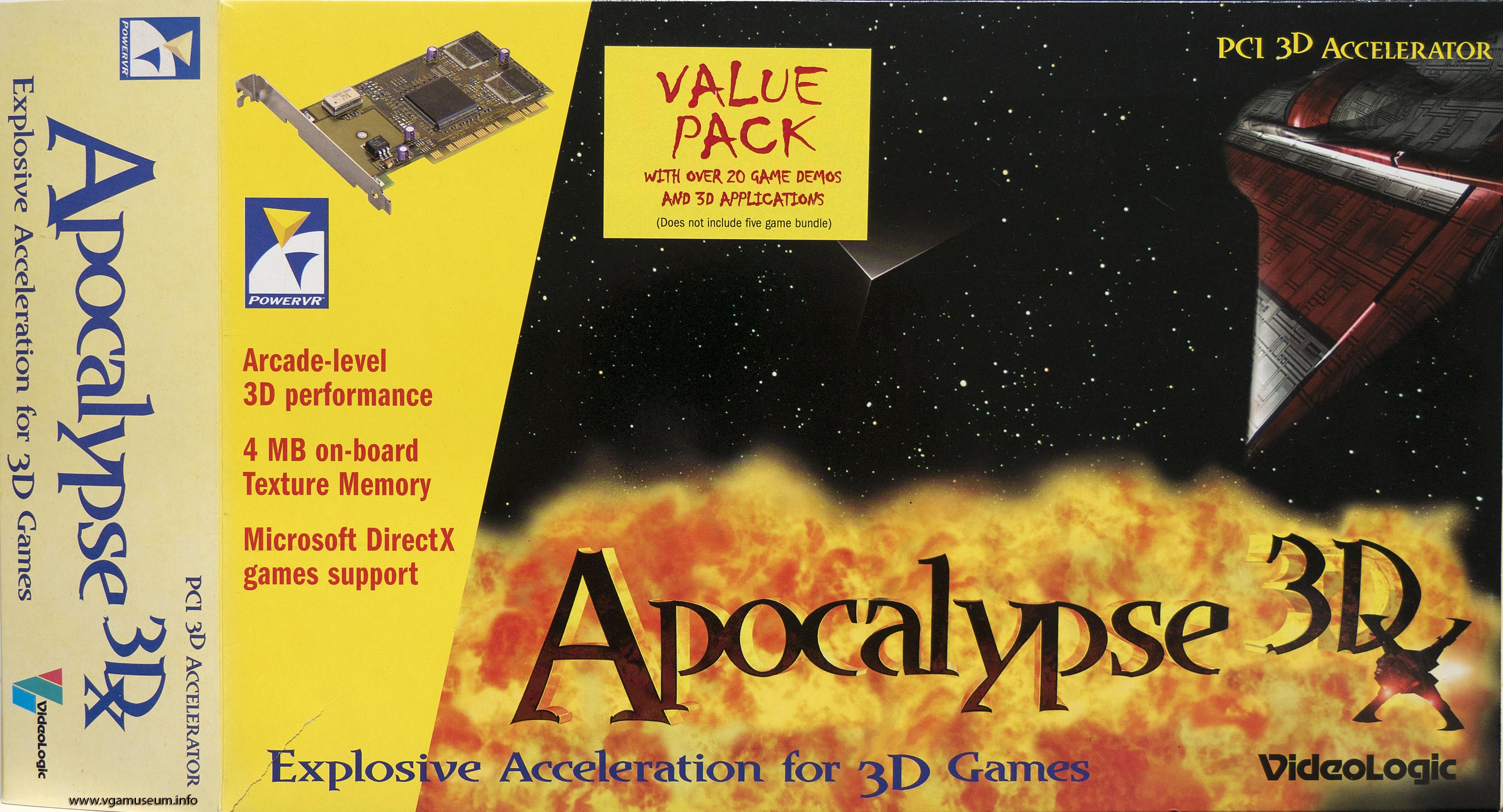 Apocalypse 3Dx box