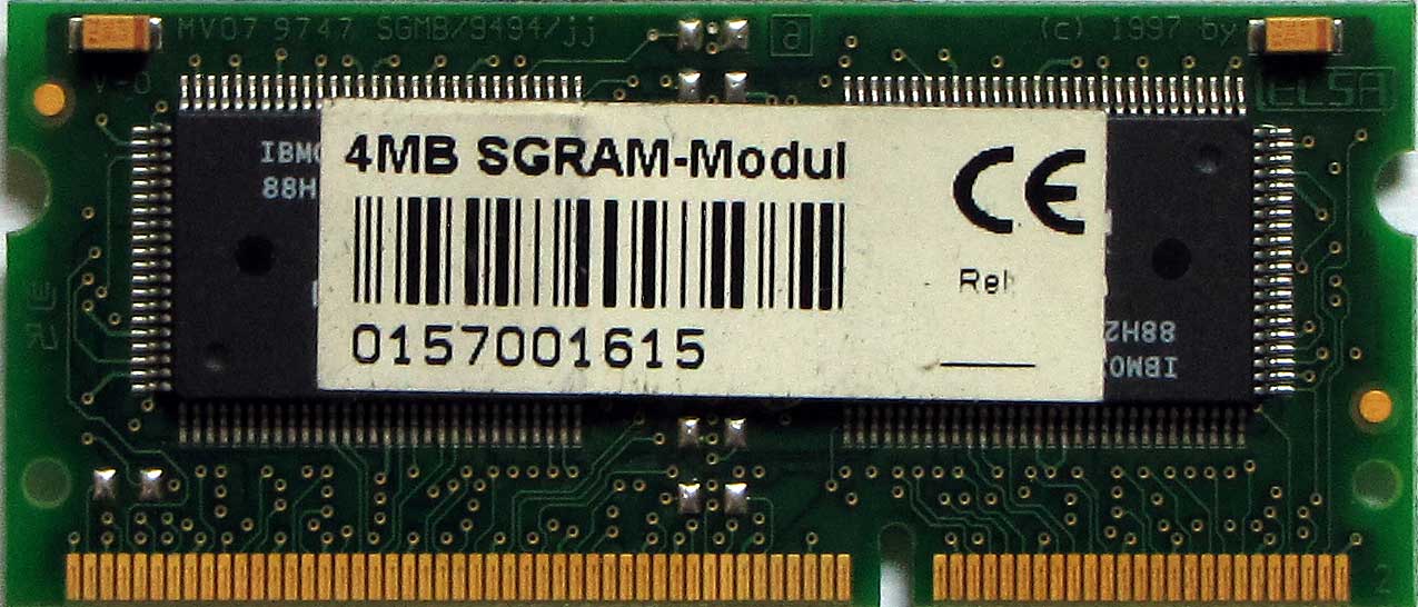 ELSA GLoria Synergy memory