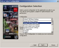 Configuration Selection