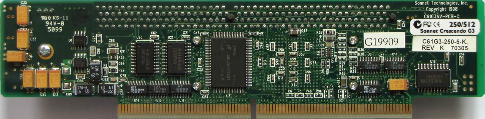 Crescendo G3 CPU upgrade