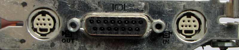 Apple AV Card outputs