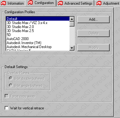 ATI Fire GL2 drivers