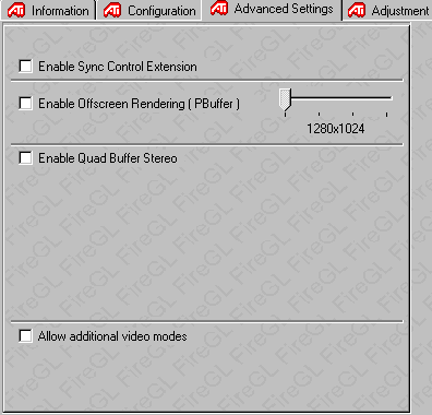 ATI Fire GL2 drivers