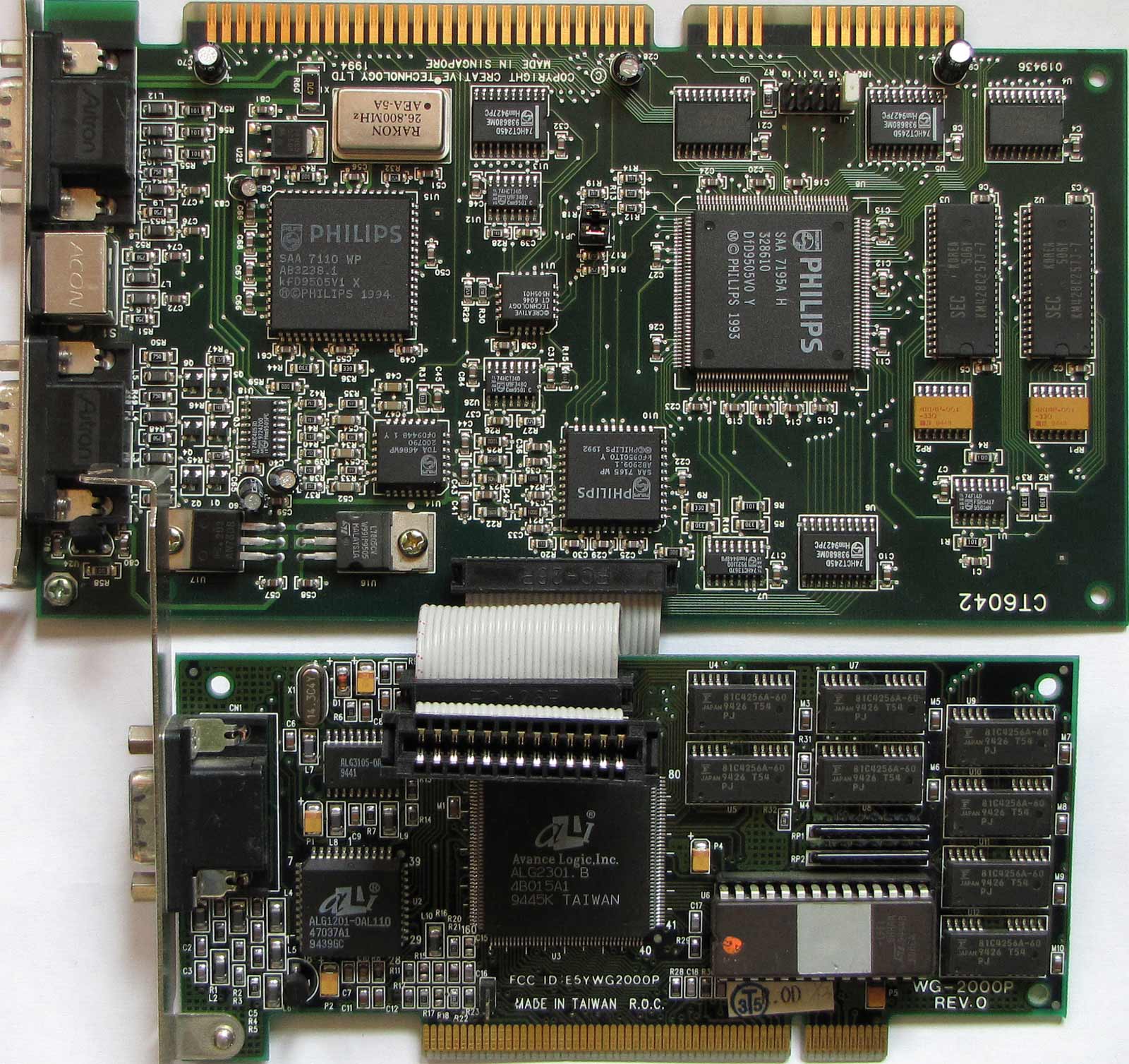 WG-2000P with Creative Video Blaster