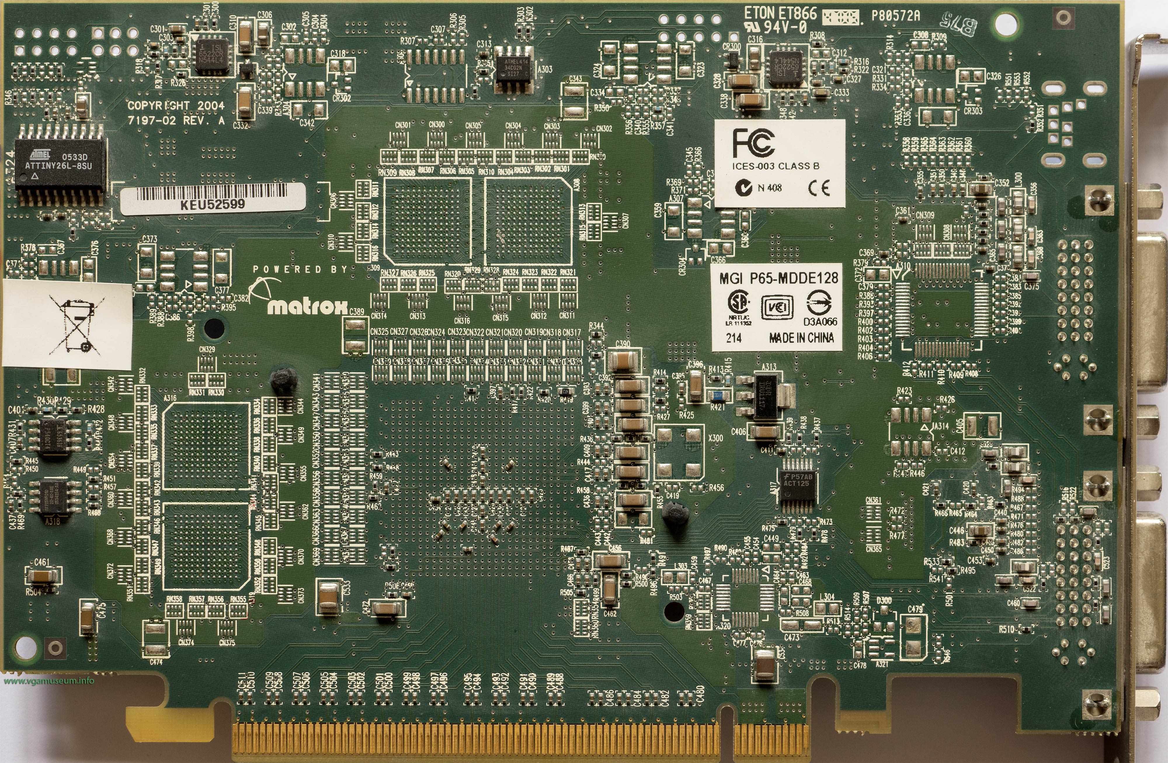 Matrox P650 PCIe 128