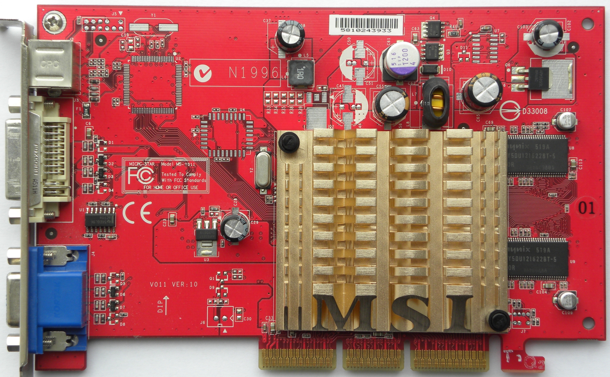 MSI NX6200AX-TD256