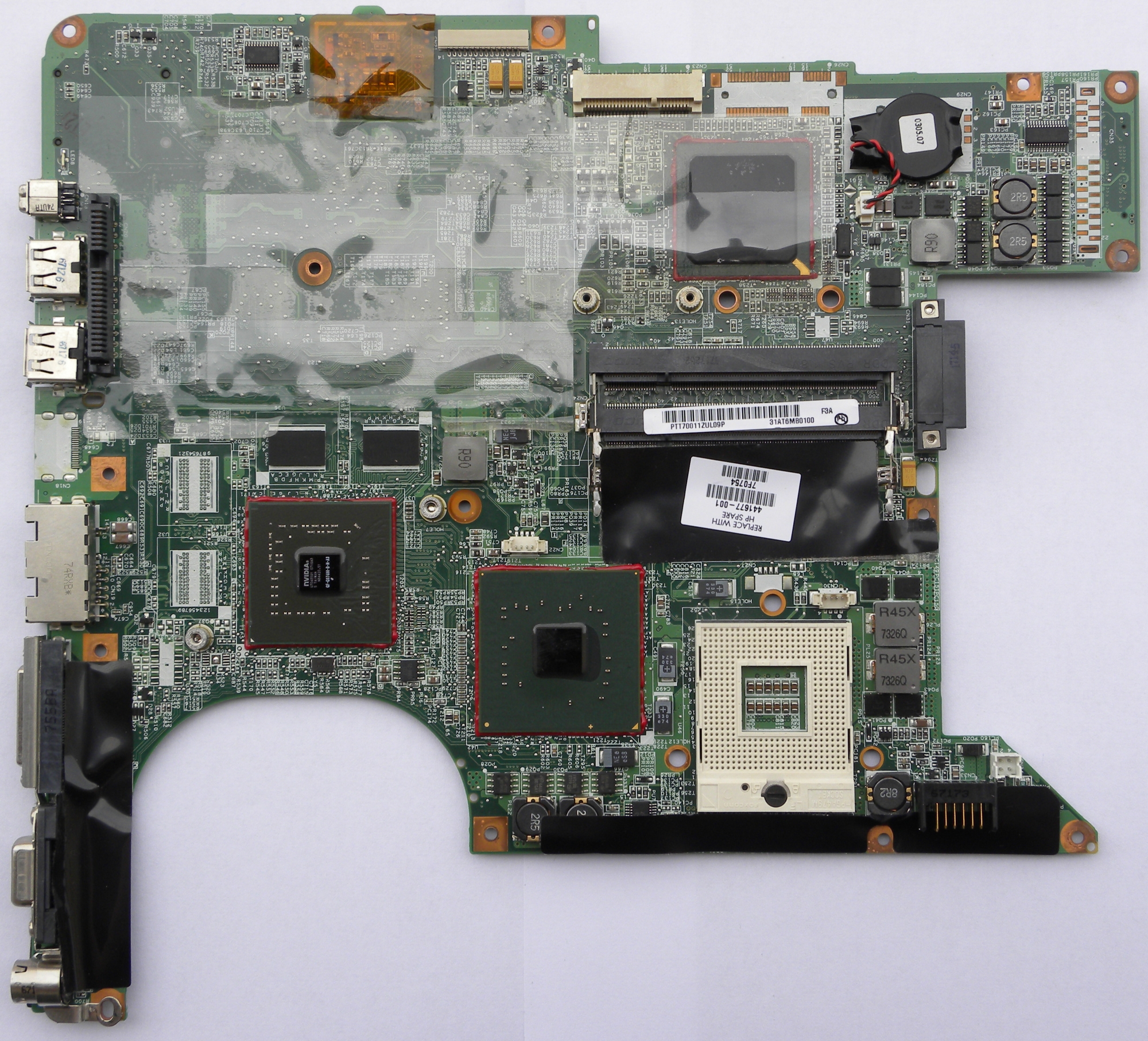 HP Pavilion dv6000 motherboard