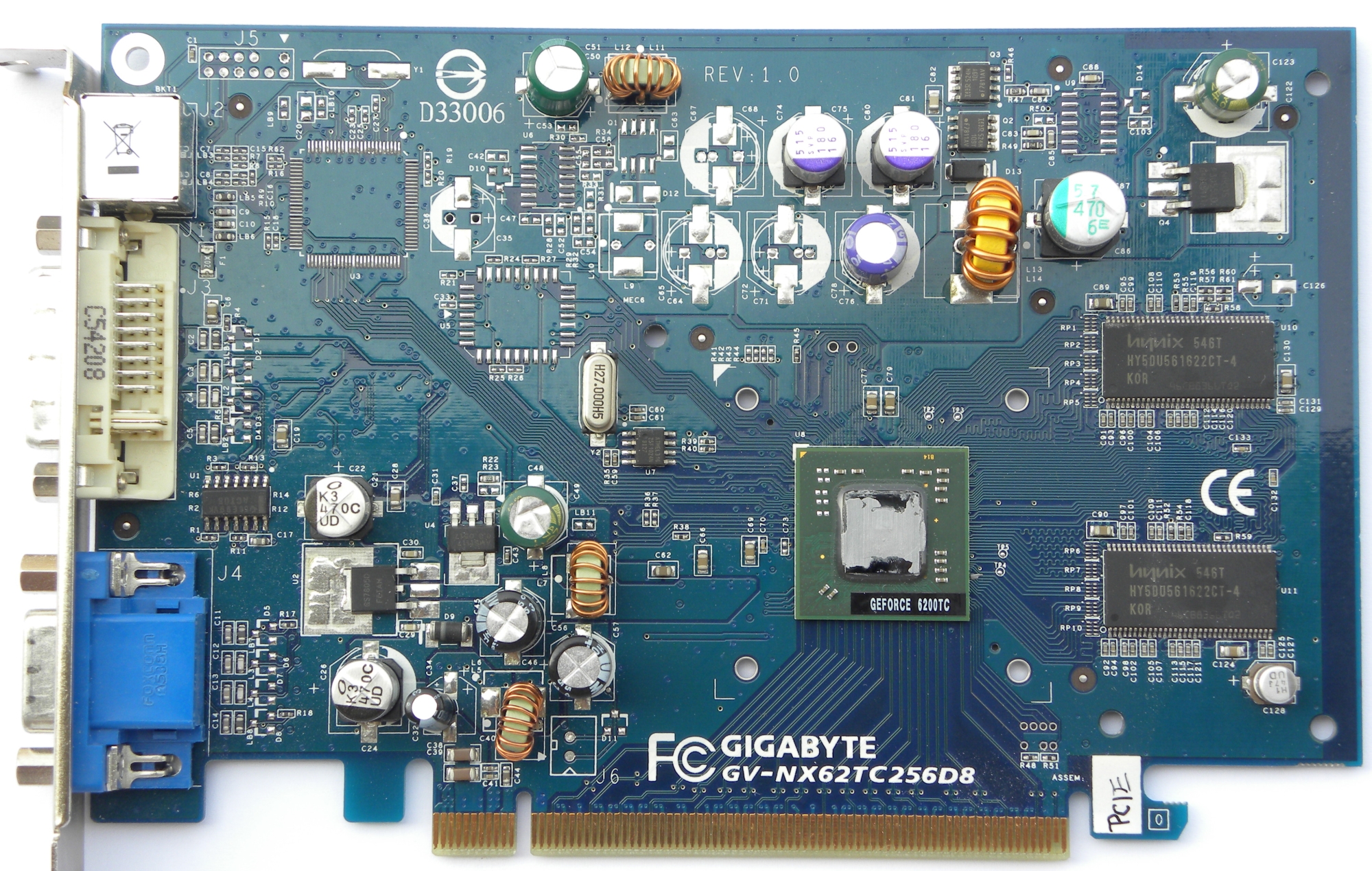 Gigabyte GV-NX62TC256D8