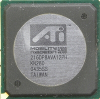 ATI Mobility Radeon 9200